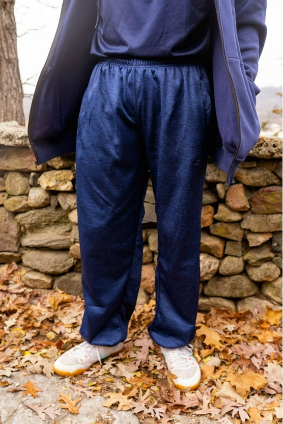Big & Tall - Polar Plush Fashion Fleece - Banded Bottom Pant (Tall Man Cut - 38" length)