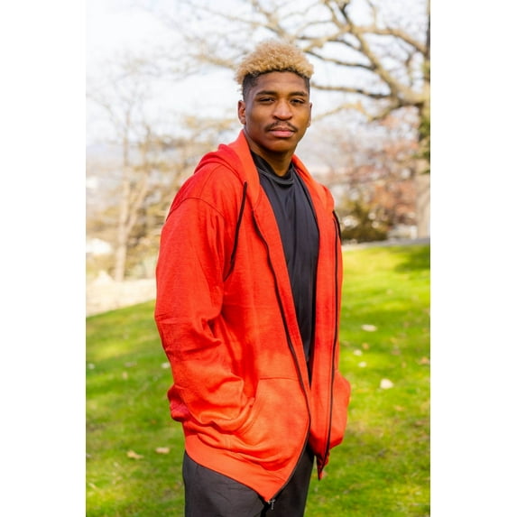 Big & Tall - Polar Plush Fashion Fleece - Full Zipper Hoodie