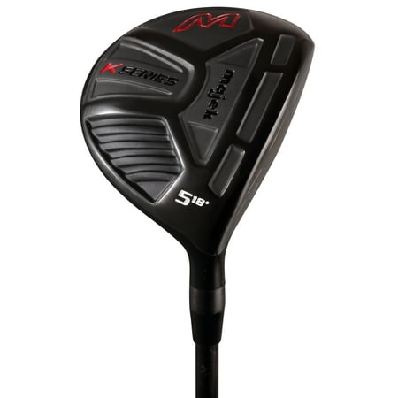 Big & Tall Senior Men's (+1" Longer Than Standard Length) Majek K-Series 5 Wood Golf Club, Right Handed Senior Flex with Premium Men's Arthritic Grip