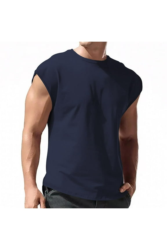 Big and Tall Shirts for Men Breathable Sleeveless T Shirt Tops Slim Fashion Summer Round Neck Short Sleeve Mens Socks No Show Men T Shirts Pack Mans Cow Print Shirt Mens Sweatpants Open Bottom 4XL