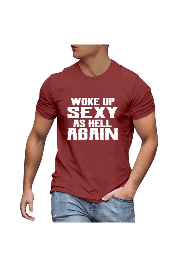 Big and Tall Shirts for Men Casual Soft And Comfortable Small Printed T Shirt With Rund Neck Short Sleeves Shirts for Man T Shirt Pack Men Custom Mens Pack Mens Large Tall Long 2XL