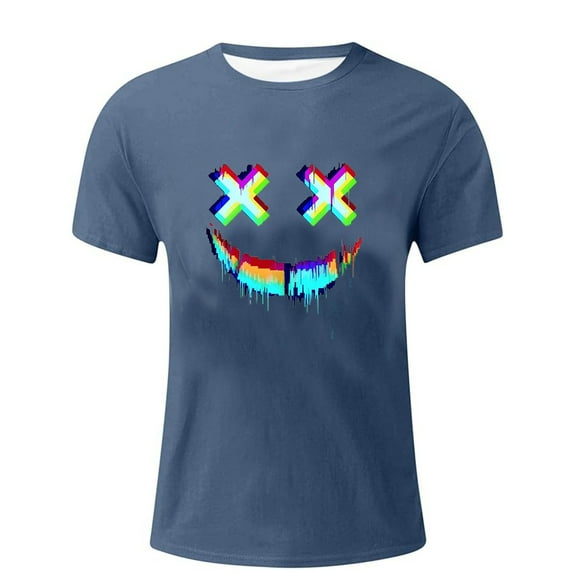 Big and Tall Shirts for Men Funny Graphic T Shirt Summer Casual Sports Tee For Daily Wear Lightweight Humor Shirt Thin T Shirts Men Dry Blend Pack Mens Plain Extra Large Beaded Turtleneck XL