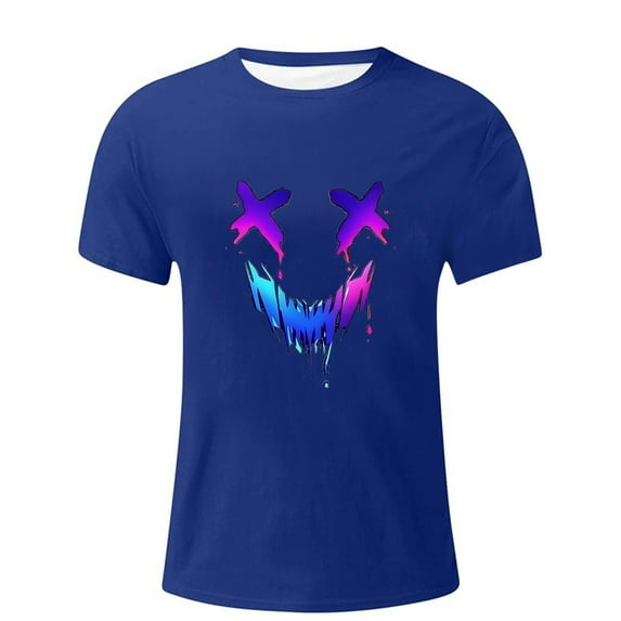 Big and Tall Shirts for Men Funny Graphic T Shirt Summer Casual Sports Tee For Men Lightweight Comfortable Wearable Top Mens Tall T Shirts Big And Mens Vintage Shirt Pack M