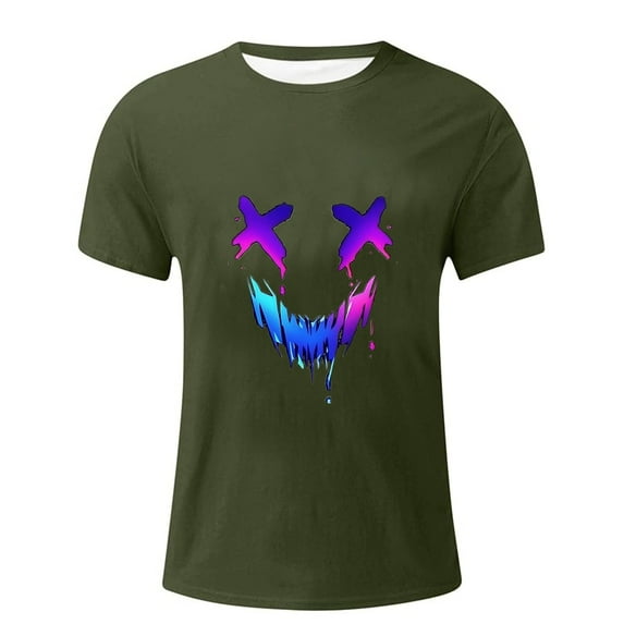 Big and Tall Shirts for Men Funny Graphic T Shirt Summer Casual Sports Tee For Men Lightweight Comfortable Wearable Top Mens Tall T Shirts Big And Mens Vintage Shirt Pack 2XL