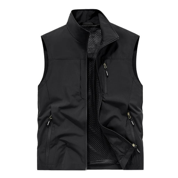 Big and Tall Shirts for Men Male Solid Color Casual Outdoor Workwear Fishing Fashion Vest Vest Dry Blend Mens Tall T Shirts Big And Men Tee T Shirt for Man Shirt Pack Western Lightweight 4XL