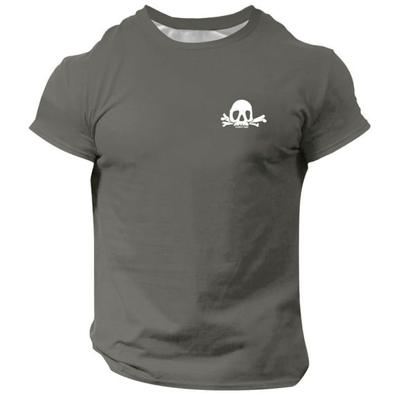 Big and Tall Shirts for Men Printing Popular Casual Loose Round Neck Short Sleeved T Shirt Big And Tall Men's Shirts Workout for Men Loose Fit Mens Tee T Shirt Mens Set Graphic Pack Night XL