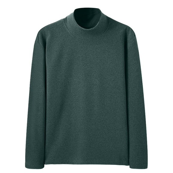 Big and Tall Shirts for Men Spring And Autumn Base T Shirt Long Sleeved Warm Underwear Outside Wear Mens Blouse Pajamas Thin Velvet Style Autumn Clothes 6xl T Shirts for Men Big Tall Short 2XL