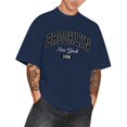 thumbnail image 1 of Big and Tall Shirts for Men Summer Large T Shirt Top Loose T Shirt Men's Casual Fashion Boys Basic Vintage Street Wear Shirts Men Pack Mens Foil Top Tee Plain Mens Tall Men's Tee M, 1 of 5