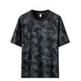 thumbnail image 1 of Big and Tall Shirts for Men Summer Short Sleeve Graphic Tee Lightweight Crew Neck T Shirt Casual Wear For Everyday Use Men T Shirts Fashion Pack Mens Pack Mens Big Tall Log Sleeve 2XL, 1 of 4