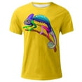 thumbnail image 1 of Big and Tall Shirts for Men T Shirt Crew Neck Print Short Sleeve Casual Shirt Cool Design Summer Plus Sizes T Motif Colourful Regular Fit Casual Graphic Print Anime Shirts Men's Plain Workout XL, 1 of 9