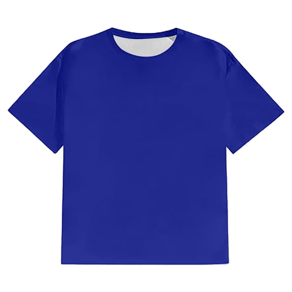 Big and Tall Shirts for Men T Shirt Plus Size Comfortable Soft Mens Plus Size T Shirt Top Short Sleeve Big And Tall Shirts for Men 3xlt Packs of The Plain Pack Medium & 6XL