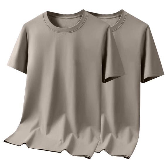 Big And Tall Short Sleeve Solid Crewneck T Shirts For Men Summer Outdoor Streetwear Casual Date Night Travel Weekend Daily Wear Smart Casual Easy Outfit