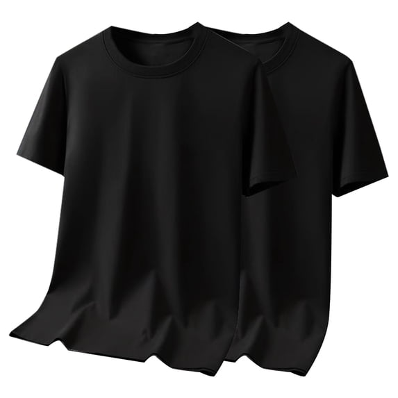 Big And Tall Short Sleeve Solid Crewneck T Shirts For Men Summer Outdoor Streetwear Casual Date Night Travel Weekend Daily Wear Smart Casual Easy Outfit
