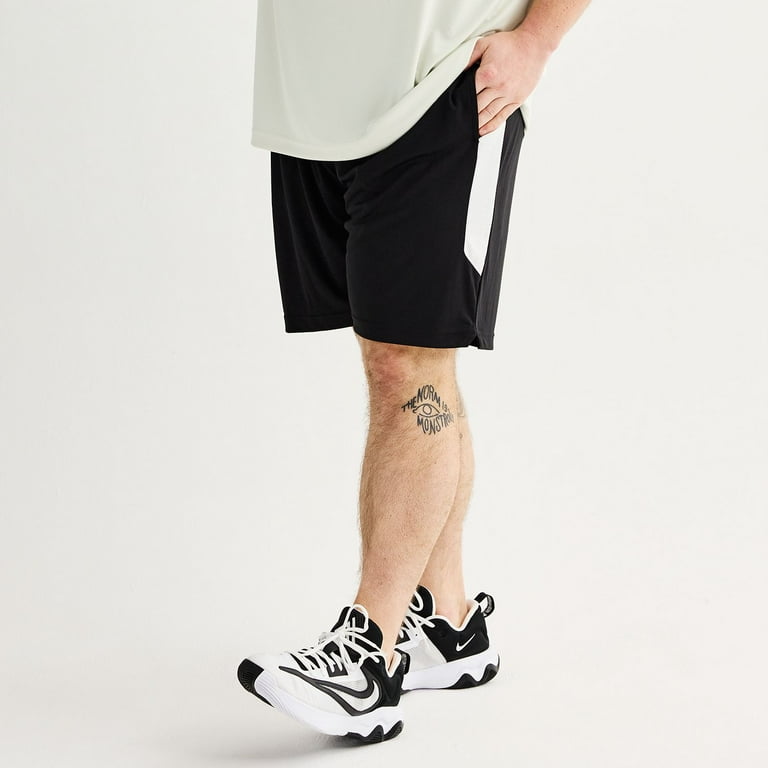 Big Tall Tek Gear Dry Tek Shorts 9 Color Black White Size L TALL