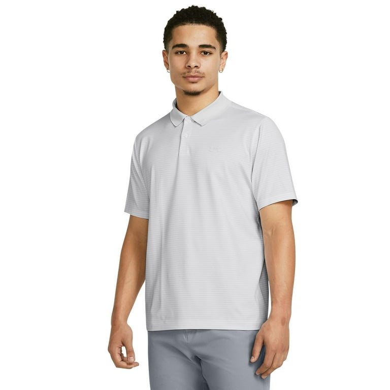Big Tall Under Armour Classic Fit Striped Performance Polo Color White Size L TALL Walmart