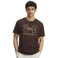 thumbnail image 1 of Big & Tall Under Armour Foundation Short Sleeve Graphic Tee Color: Kona Brown Size: L TALL, 1 of 4
