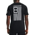 thumbnail image 1 of Big & Tall Under Armour Freedom Flag Tee Color: Black Size: 4XL, 1 of 3