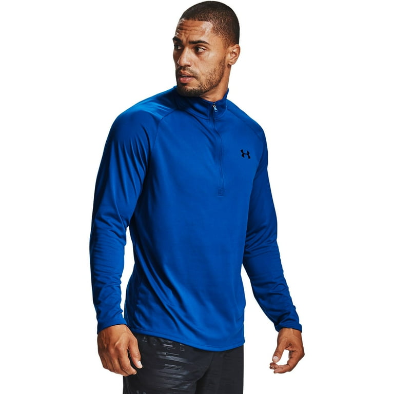 Big Tall Under Armour Tech 2.0 Half Zip Top Color Royal Size XL TALL