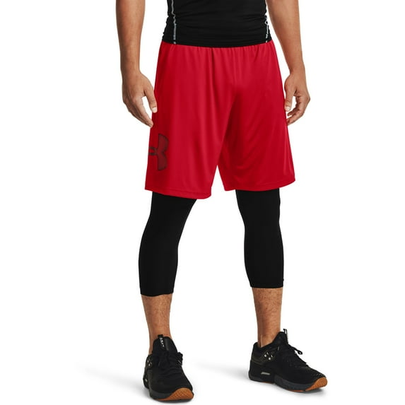 Big & Tall Under Armour Tech Graphic Shorts Color: Red Size: XXL TALL