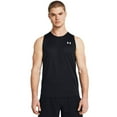 thumbnail image 1 of Big & Tall Under Armour Tech™ Tank Top Color: Black Size: L TALL, 1 of 4