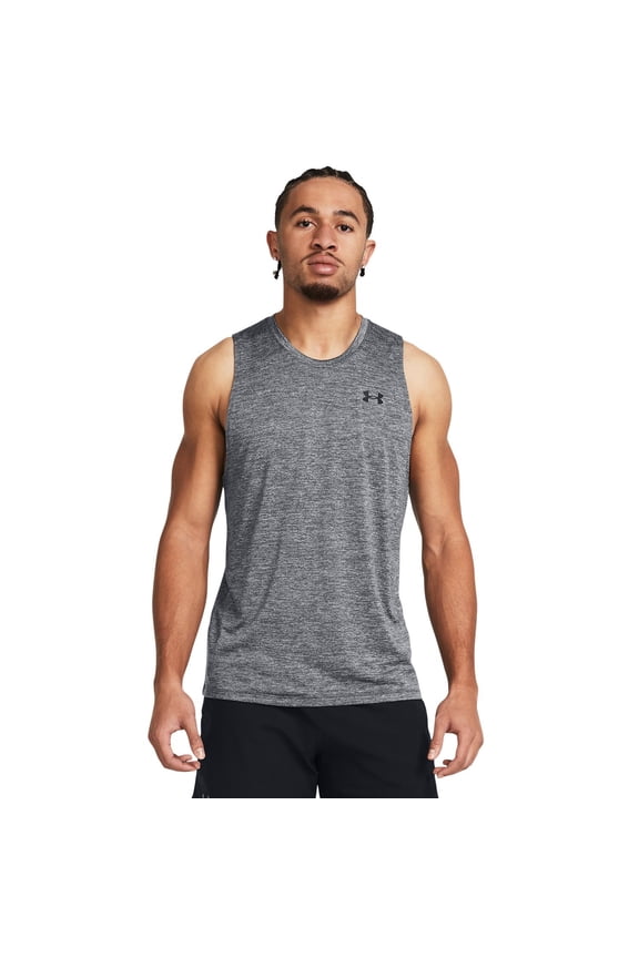 Big & Tall Under Armour Tech™ Tank Top Color: Castlerock Size: XXL TALL