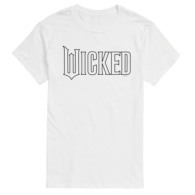 Wicked - Outline Logo - Men's Short Sleeve Graphic T-Shirt - Walmart.com
