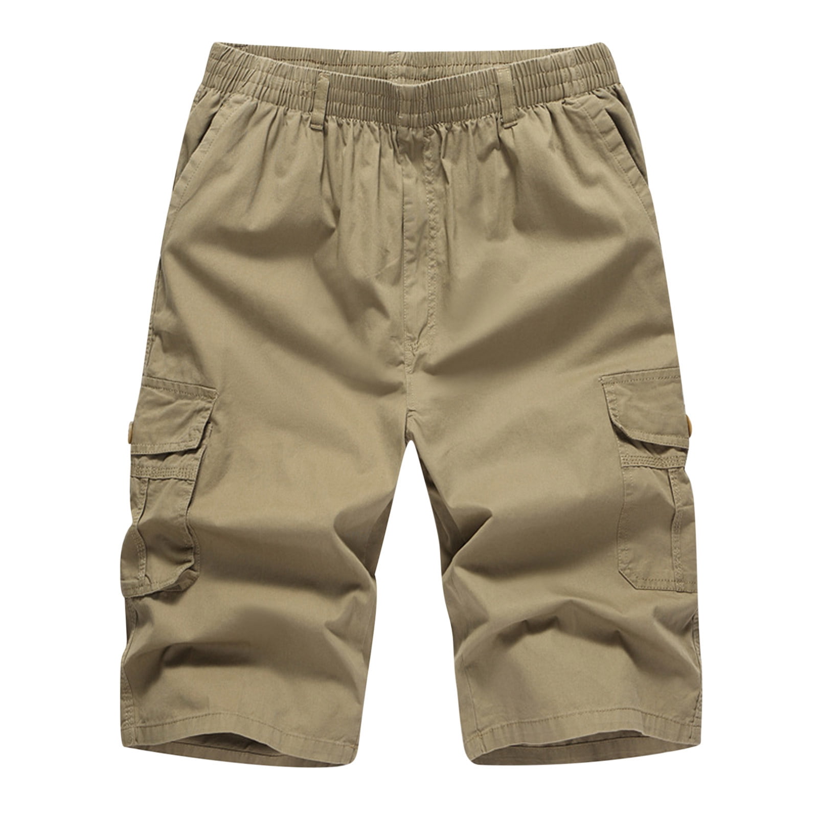 Khaki colored athletic shorts cheap