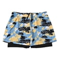 thumbnail image 1 of Big & Tall Workout Shorts With Liner Men 2 In 1 Gym Athletic Shorts Stretch Quick Dry Running Bottoms, 1 of 4