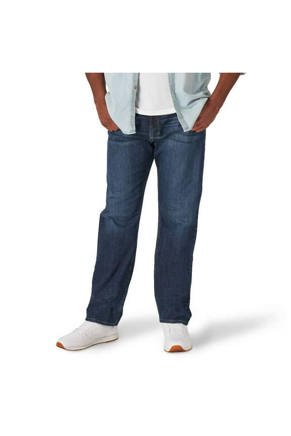 Big & Tall Wrangler Regular-Fit Jeans Color: Blackened Indigo Size: 46X34