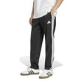 thumbnail image 1 of Big & Tall adidas 3-Stripes Tricot Open Hem Track Pants Color: Black Size: XL TALL, 1 of 4