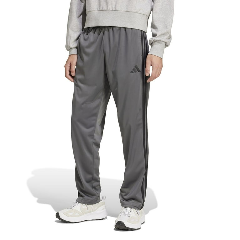 Big Tall adidas 3-Stripes Tricot Open Hem Track Pants Color