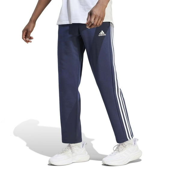 Big & Tall adidas Essentials 3-Stripes Open Hem Fleece Pants Color: Legend Ink Size: 3XL TALL