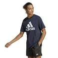 thumbnail image 1 of Big & Tall adidas Essentials Big Logo Single Jersey Tee Color: Legend Ink White Size: 4XL, 1 of 4
