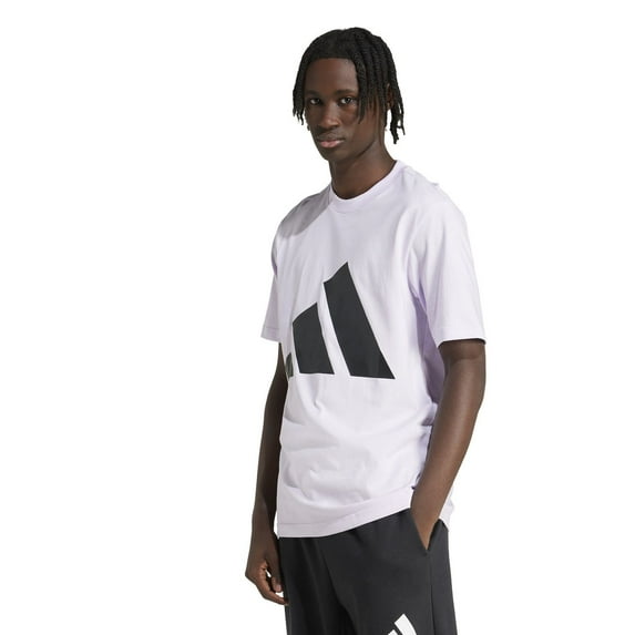 Big & Tall adidas Essentials Big Logo Tee Color: Pastel Purple Size: L TALL