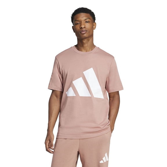Big & Tall adidas Essentials Big Logo Tee Color: Warm Clay Size: 3XL