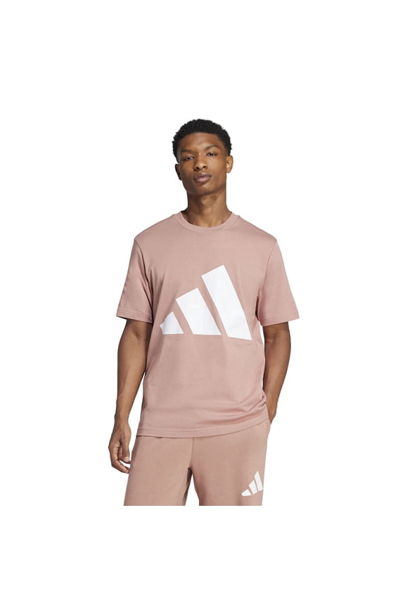 Big & Tall adidas Essentials Big Logo Tee Color: Warm Clay Size: 3XL