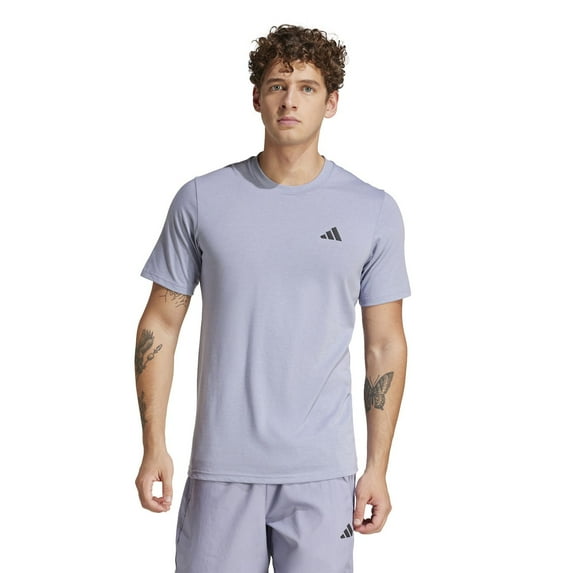 Big & Tall adidas Train Essentials Feelready Training Tee Color: Silver Violet Size: XXL TALL