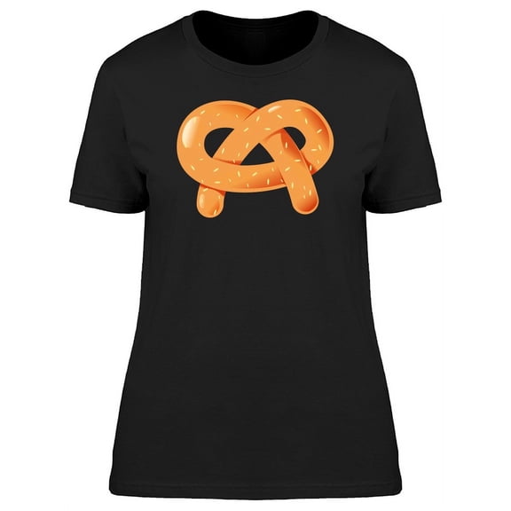 Big Tasty Pretzel T-Shirt Women -Image by Shutterstock, Female Large