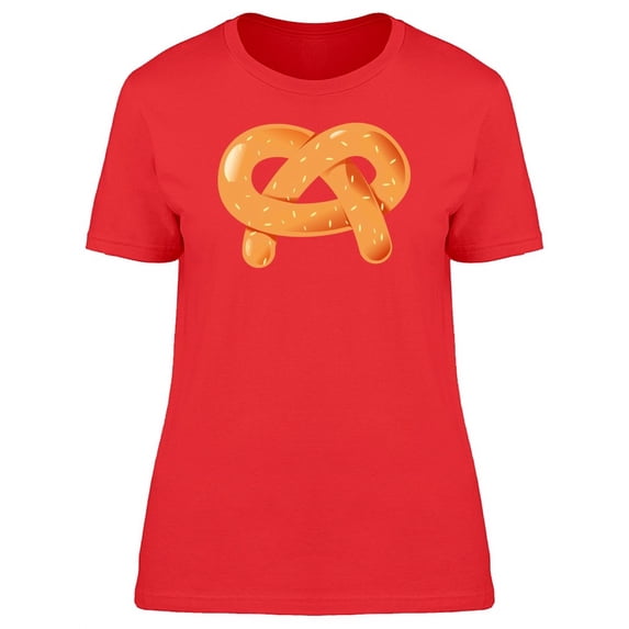 Big Tasty Pretzel T-Shirt Women -Image by Shutterstock, Female x-Large