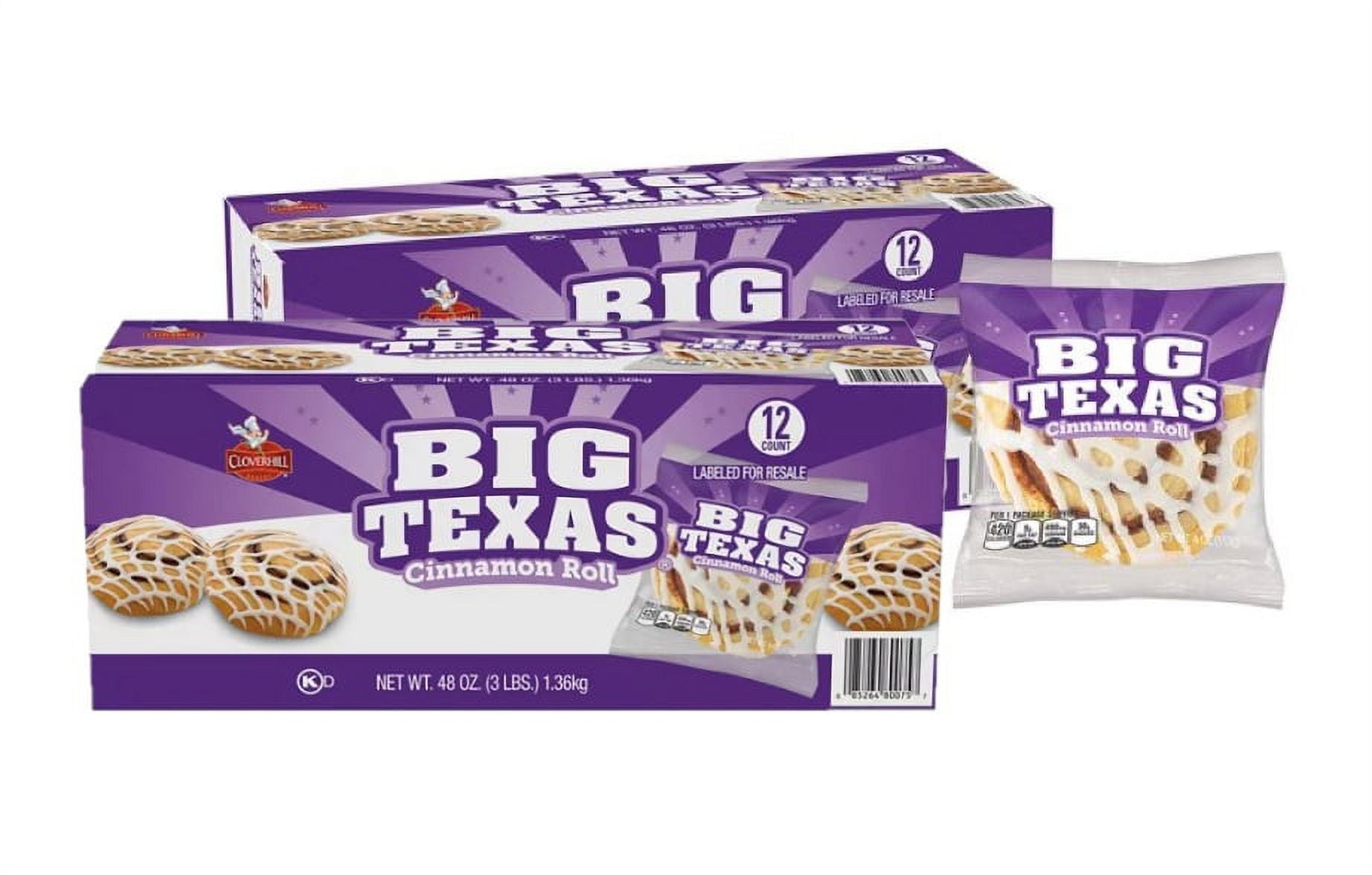 Big Texas Cinnamon Roll (4 oz., 12 pk.) pack of 2
