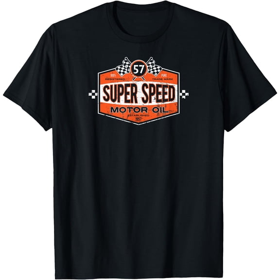 Big Texas Super Speed Motor Oil T-Shirt T-Shirt, Vintage Birthday Gift