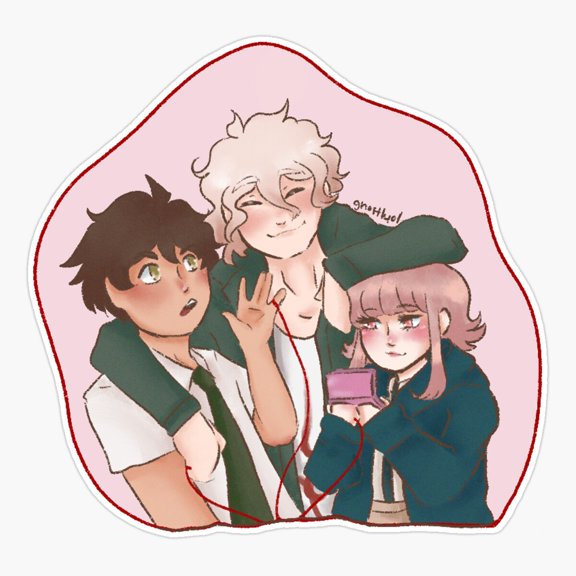 Big Three Faith String Sticker