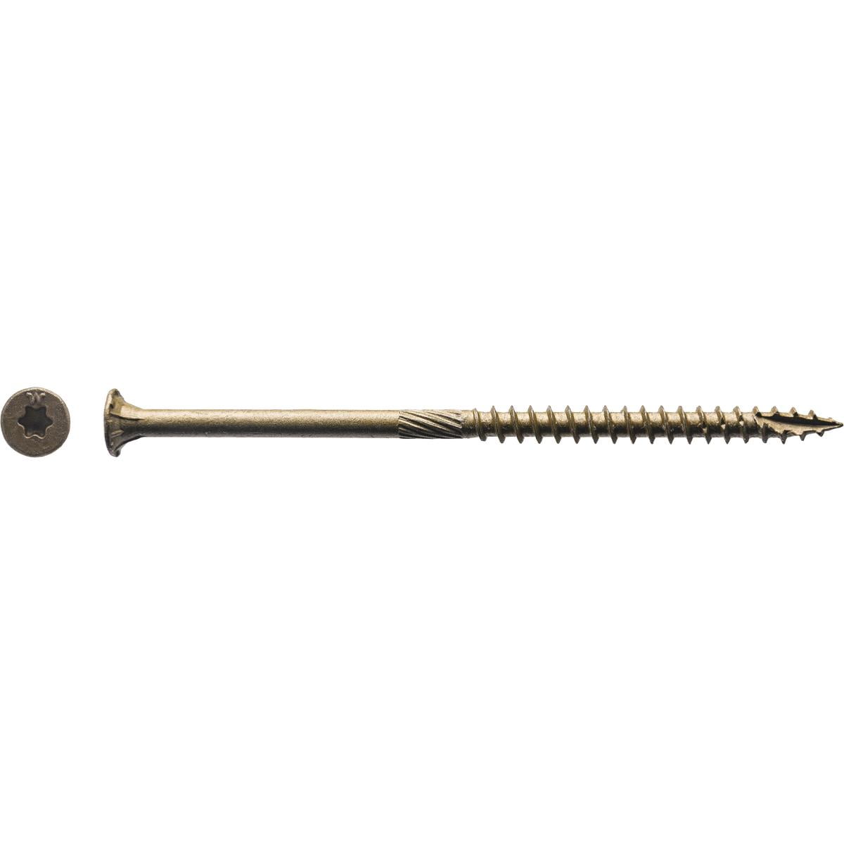 Big Timber #10 x 4 In. Bronze Flat Head Wood Screw (1000 Ct.) BTX104