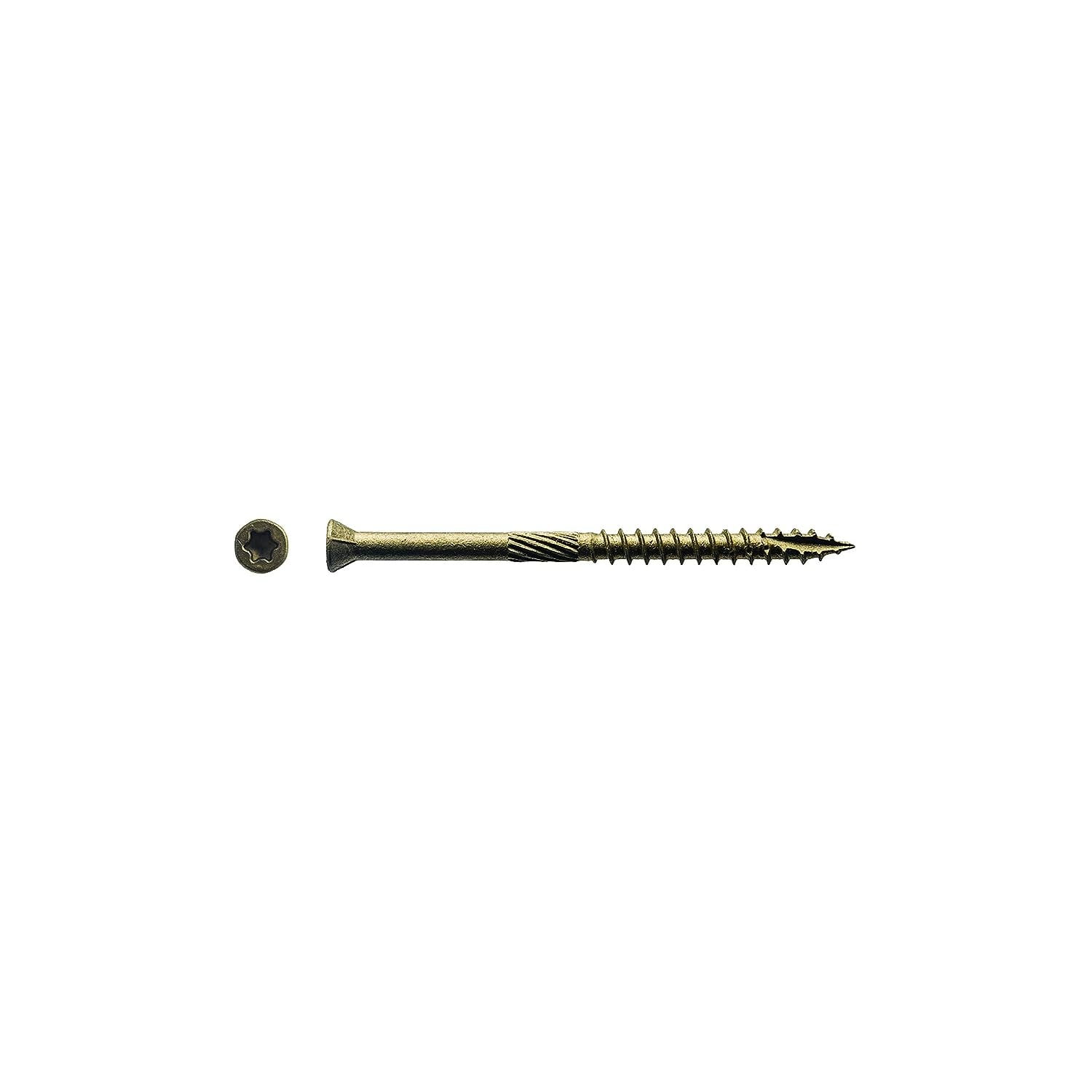 Big Timber 1THB9212#9 by 2-1/2-inch T-20-drive bit Bronze Star Trim ...
