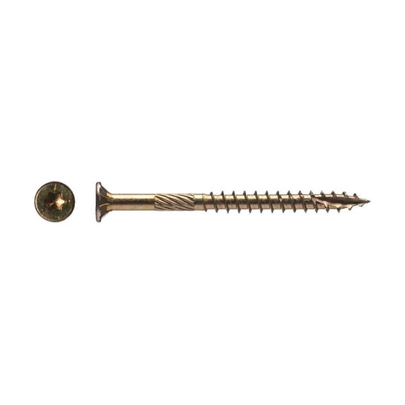 Big Timber 1YTX103 #10 by 3" T-25 Flat Head Interior Screws, (63 per Box)