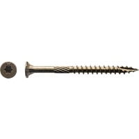 Big Timber 5015695 No.10 x 3 in. Star Wood Screws, Bronze - 5 lbs - Pack of 320