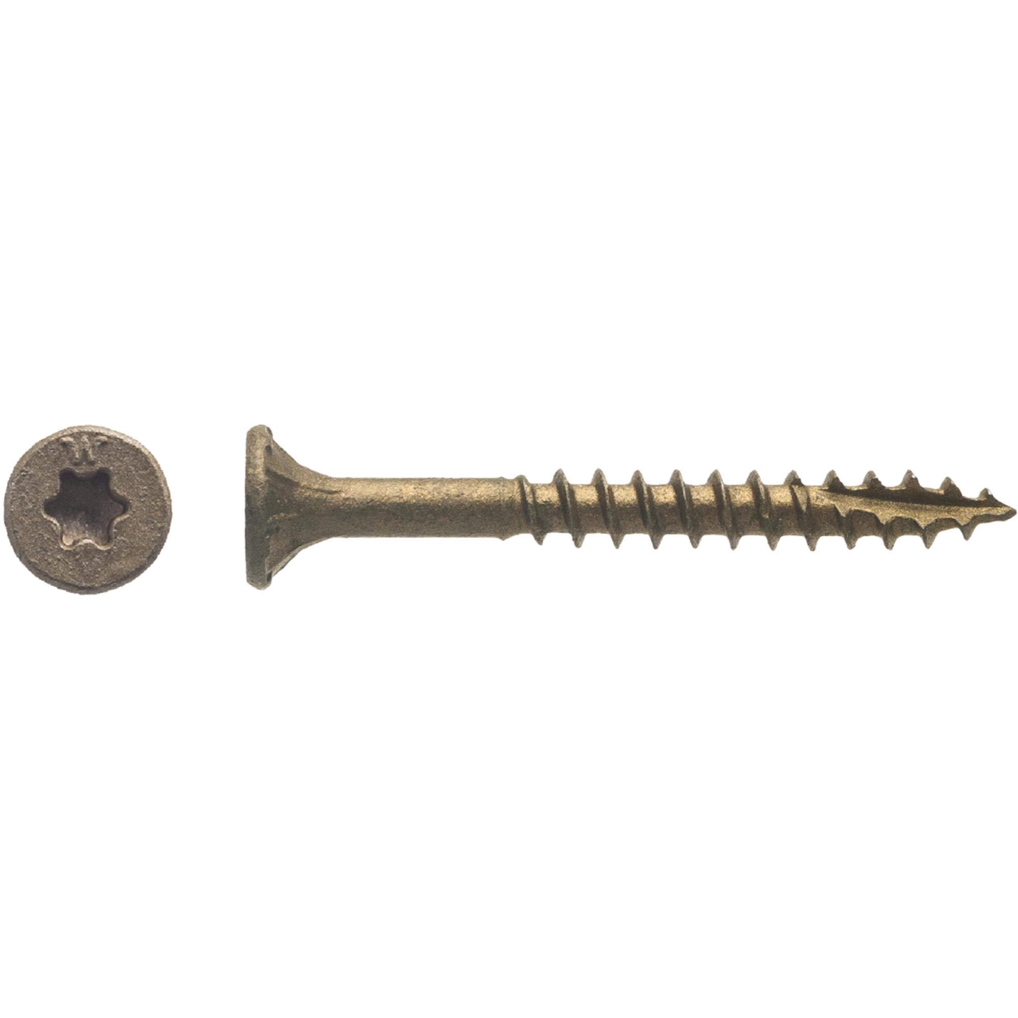 Big Timber Bronze Flat Head Wood Screw