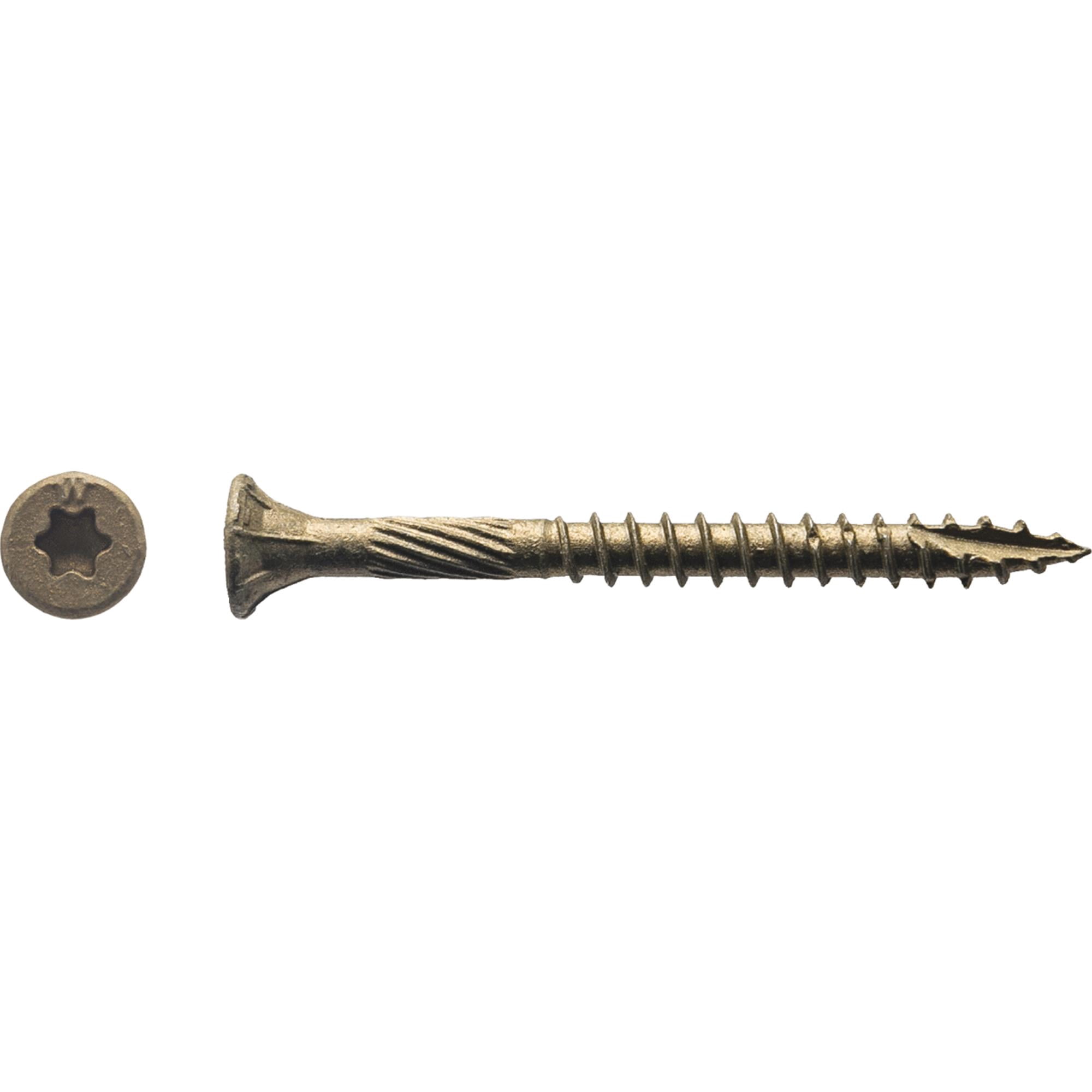 Big Timber #9 x 2 In. Bronze Flat Head Wood Screw (3000-Count) BTX92