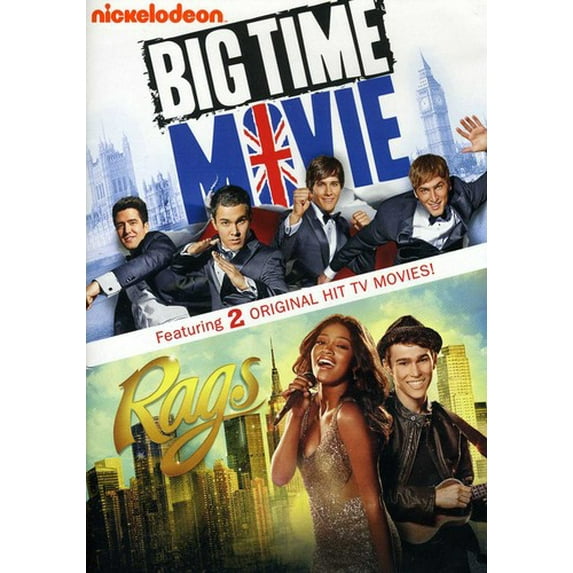 Big Time Movie / Rags (DVD), Nickelodeon, Kids & Family