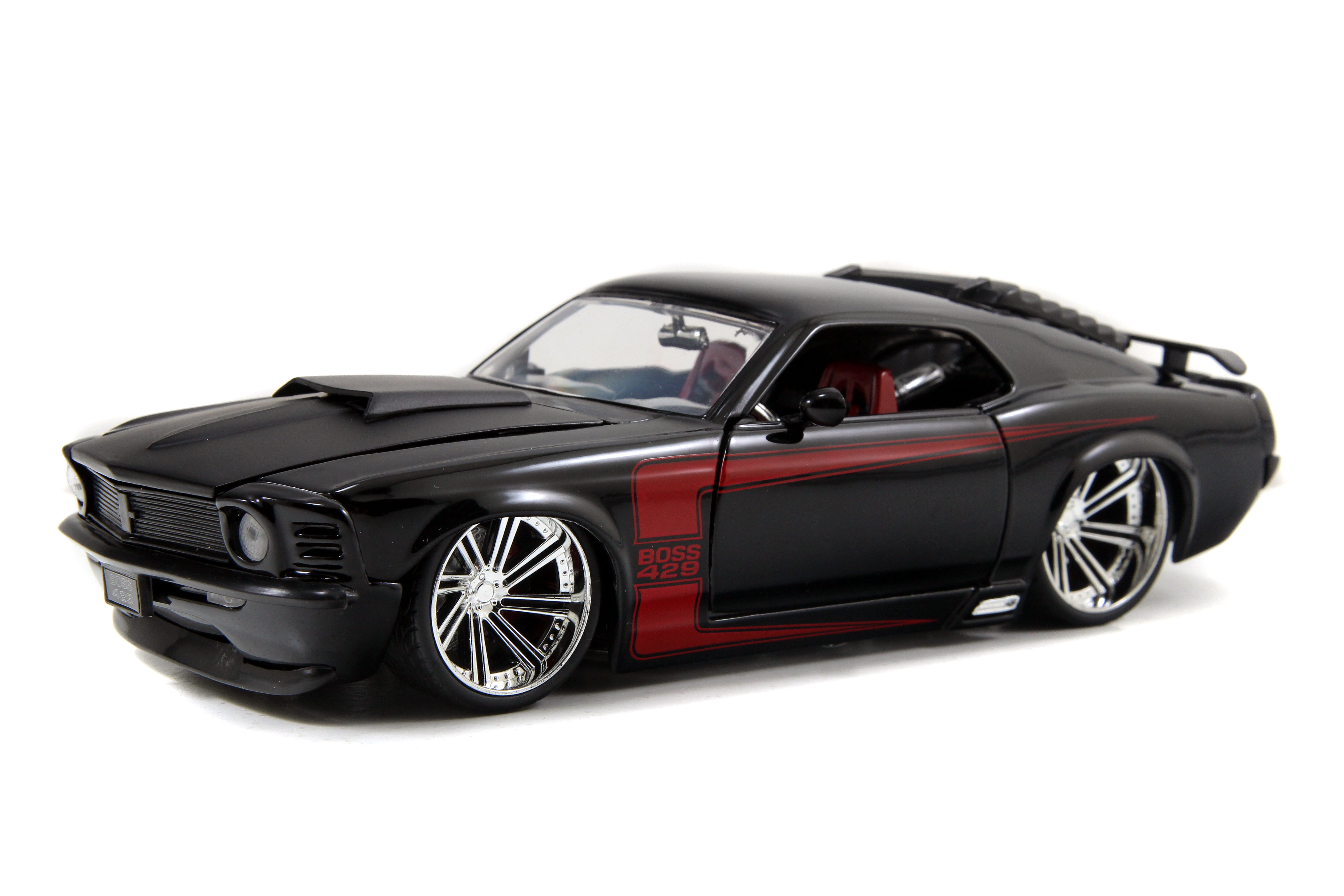 Big Time Muscle 1:24 1970 Ford Mustang Boss 429 Die-cast Car